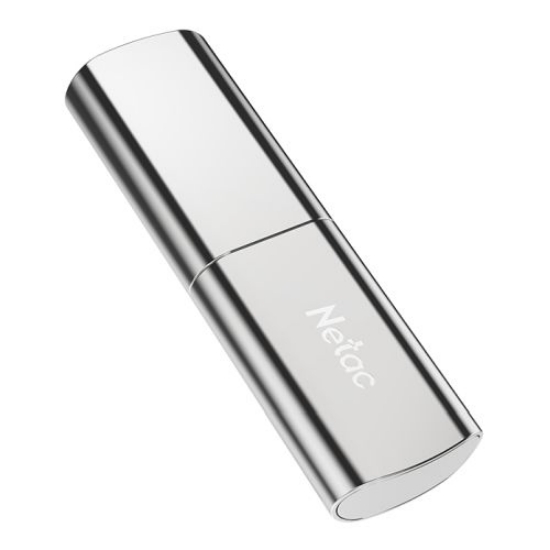 Picture of Netac 128GB US2 USB 3.2 Gen2 Memory Pen, Zinc Alloy Casing, Cap, R/W 550/500 MB/s