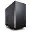 Picture of Fractal Design Define R5 (Black Solid) Silent Gaming Case, ATX, 2 Fans, Fan Controller, Configurable Front Door, Ultra Silent Design