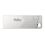 Picture of Netac 32GB UM1 USB 3.2 Memory Pen, Zinc Alloy Casing, Key Ring, Pearl Nickel Colour