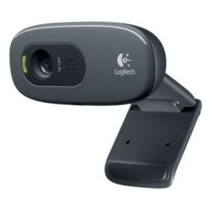 Picture of Logitech C270 Webcam, 3.0MP, HD 720p, Mic, HD Video Calling, Auto light correction